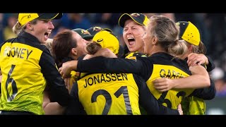 India v Australia  Epic montage of the ICC Womens T20 World Cup 2020 final [upl. by Spark]