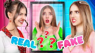 Real vs Fake Sister Who is a Real Triplet [upl. by Keeton]