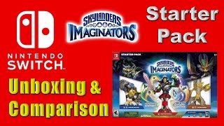 Nintendo Switch  Skylanders Imaginators Starter Pack  Unboxing amp Comparison [upl. by Sevart]