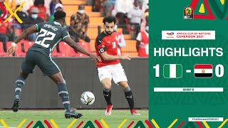 Nigeria 🆚 Egypt Highlights  TotalEnergiesAFCON2021  Group D [upl. by Aifos955]