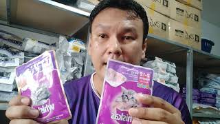 Whiskas Pouch Makanan Kucing  Wet Food Paling Laris [upl. by Idou623]