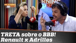 A produção do BBB é de esquerda Adrilles Jorge e Ana Paula Renault quebram o pau [upl. by Ellehsyt949]