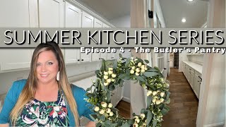 Kitchen Series  Episode 4  Farmhouse And French Country Style Decorating In The Butlers Pantry [upl. by Valerye]