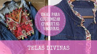 IDEAS PARA CUSTOMIZAR CHAQUETAS VAQUERAS ⭐️⭐️⭐️⭐️⭐️ [upl. by Adnah317]