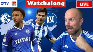 FC Schalke 04 vs Karlsruher SC Watchalong [upl. by Inafets]