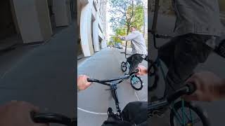 POV BIKING IN NYC 👀🇺🇸 nyc bike pov [upl. by Anyar]