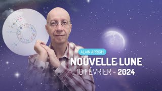 La Nouvelle Lune du 10 Février 2024  Ce quil faut savoir 🌕 [upl. by Enylcaj]