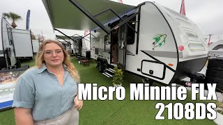 Winnebago Industries TowablesMicro Minnie FLX2108DS [upl. by Adyahs456]