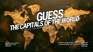 Guess the World Capitals Quiz Part 2 [upl. by Erodasi]