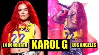 KAROL G sorprende con Histórica Presentación en LOS ANGELES  Calibash 2023 [upl. by Aztinay74]