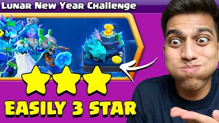 easiest way to 3 star Lunar New Year Challenge Clash of Clans [upl. by Applegate]