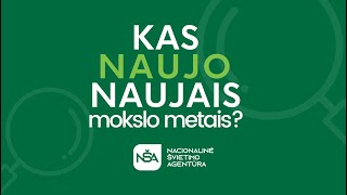 Kas naujo naujais mokslo metais  TRANSLIACIJA [upl. by Ellehcor]