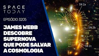 JAMES WEBB DESCOBRE SUPERNOVA QUE PODE SALVAR A ASTRONOMIA [upl. by Drofyar]