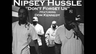 Nipsey Hussle Feat Dom Kennedy  Dont Forget Us Acapella  60 BPM [upl. by Macey852]