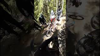 Klinovec Baron accident mtb mountains mountainbike mtblife mountainbiking bikelife [upl. by Ellecram]