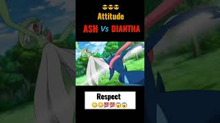 Ash vs Diantha Ash respect pokemon shorts [upl. by Haseena]