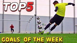 TOP 5 GOALS OF THE WEEK 119  2014 [upl. by Nashoma]