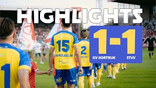 HIGHLIGHTS l KV Kortrijk  STVV l 11 [upl. by Hras]