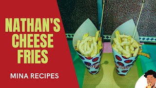 NATHANS CHEESE SAUCE WITH FRIES [upl. by Eugenius]