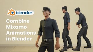 Combining Mixamo Animations in Blender Just Got Easier Do This [upl. by Aitat178]