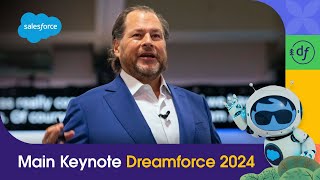 Dreamforce 2024 Main Keynote with Marc Benioff  Welcome to Agentforce  Salesforce [upl. by Llorrad190]