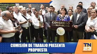 Comisión de Trabajo presenta propuesta [upl. by Oric725]