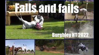 Burghley Horse Trials  Falls amp Fails 2022 [upl. by Crowell]