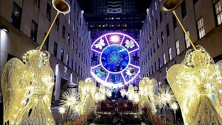 Christmas 2023 New York walking tour 🎉 Bloomingdales to Rockefeller Center [upl. by Delogu74]