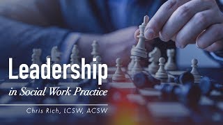 Webinar Leadership in Social Work Practice [upl. by Nosidda784]