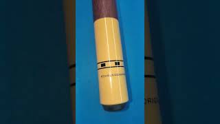 Meucci Originals pool cue with Leather Wrap  Two Points with Veneers  Showing the condition of it [upl. by Leanne968]