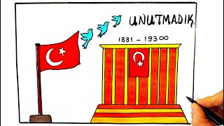 10 Kasım Atatürkü Anma Günü Çizimleri  10 Kasım Resimleri  10 Kasım Çizimleri  Anıtkabir Çizimi [upl. by Gualtiero]