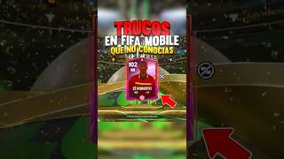 TRUCOS EN FIFA MOBILE QUE NO CONOCIAS EN 2024😱😱😱😨😨😨 fcmobile parati fyp fifamobile [upl. by Gide]