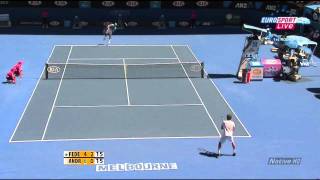 Federer vs Andreev  Australian Open 2010 HD [upl. by Codd]