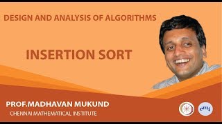 Insertion sort [upl. by Dacia]