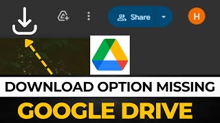 Download option missing in Google Drive  How to download view only video file from Google Drive [upl. by Ettezel896]