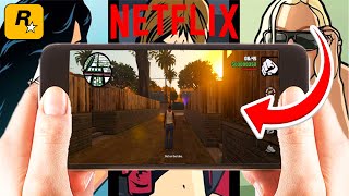 How to DOWNLOAD GTA Definitive Edition Trilogy on IOS amp ANDROID Netflix [upl. by Dlanod]