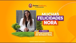 Nora es la ganadora del 1° premio en nuestro Sorteo Magno 8° Edición [upl. by Dnaltiak510]