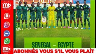 🔴 LIVE SÉNÉGAL VS EGYPTE  MATCH ELIMINATOIRES CAN FEMININE MAROC 2024 [upl. by Katerina]