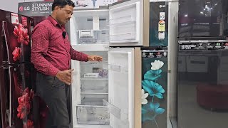 LG Refrigerator 2024  Double DoorRefrigerator  Price And Feature Review [upl. by Enelegna]