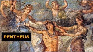 Pentheus – a king of Thebes grandson of Cadmus and who enraged Dionysus … Dionysus revenge [upl. by Ileane]