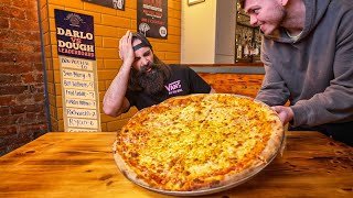 BEAT THIS ALL YOU CAN EAT PIZZA SLICE RECORD AND YOU EAT FOR FREE  BeardMeatsFood [upl. by Rybma]