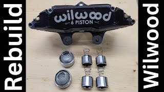 Wilwood Brake Caliper Rebuild  Anti Knockback Springs [upl. by Aicilyt]