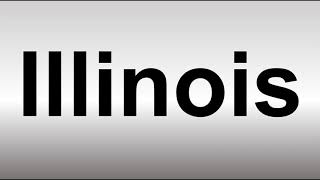 How to Pronounce Illinois [upl. by Gaillard]