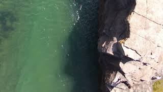 Conor and Evan cliff jumping in Bundoran April 2019 [upl. by Alrrats]