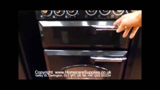 Rangemaster Classic Deluxe 90 Induction Range Cooker in Black at Homecare Supplies Darlington [upl. by Lalage588]