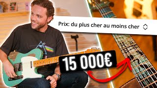 Jessaie les guitares les PLUS CHÈRES de chez Thomann 💰 [upl. by Ewan542]