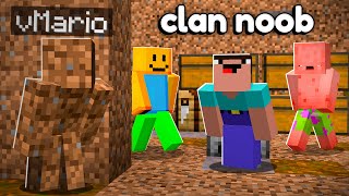 Me INFILTRÉ en un CLAN de NOOBS en MINECRAFT [upl. by Ordnaxela]