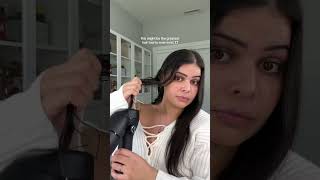 wet to straight hair in under ten minutes 🤯 hair haircare blowdry blowout straighthair [upl. by Jarrett]