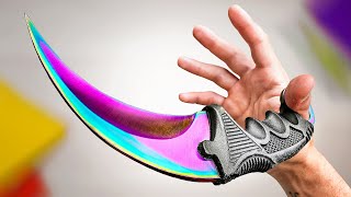 I Learned Karambit Knife Tricks with No Experience [upl. by Shirberg]