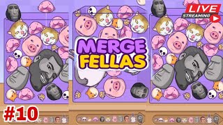 🔴Merge Fellas Live Gameplay  Emogi Style Live p10 mergefellas short ytshorts [upl. by Iror288]